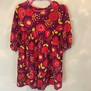 Garnet Hill organic jersey dress 4T
